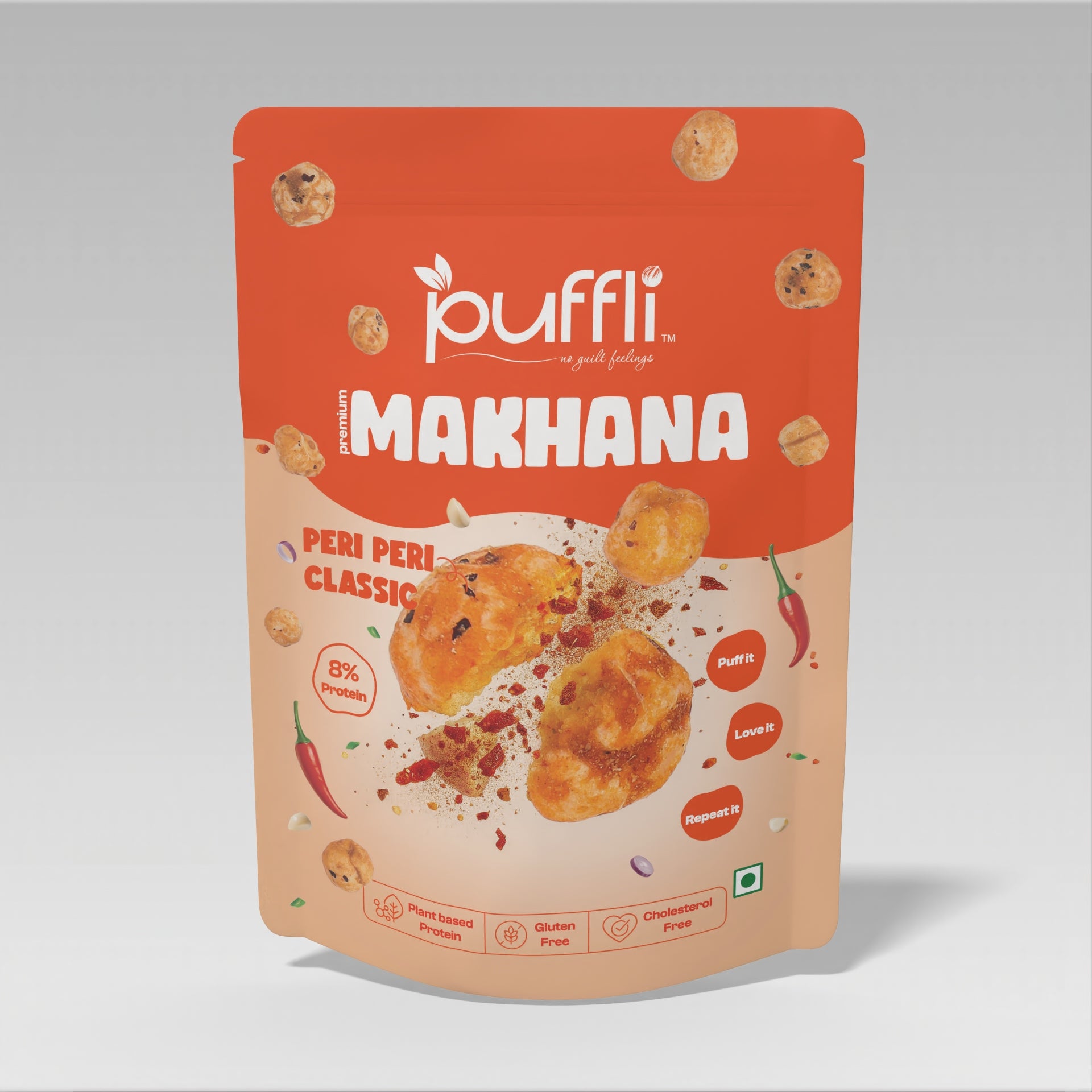 spicy makhana snacks