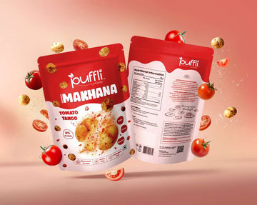 tomato makhana snack