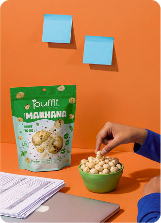 mint flavoured makhana