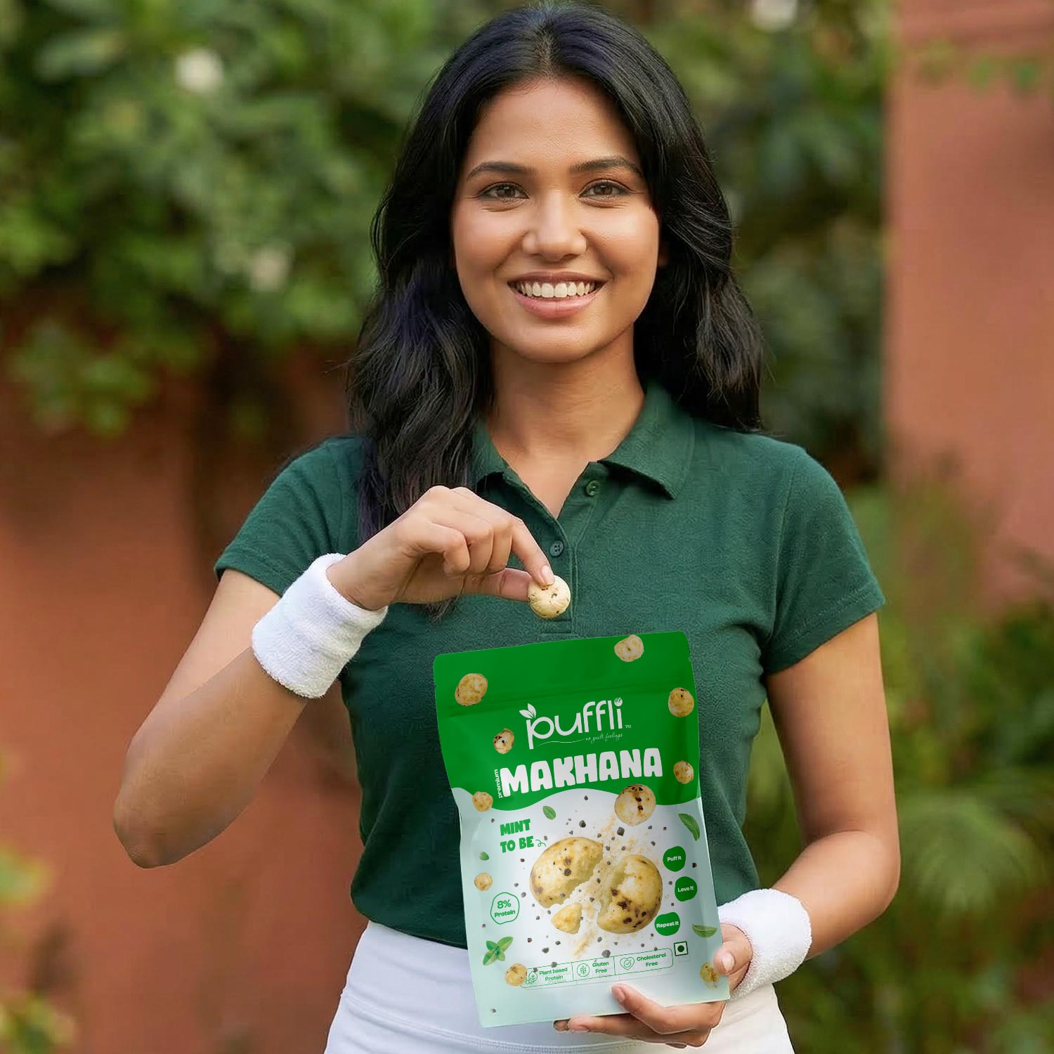 mint makhana snacks
