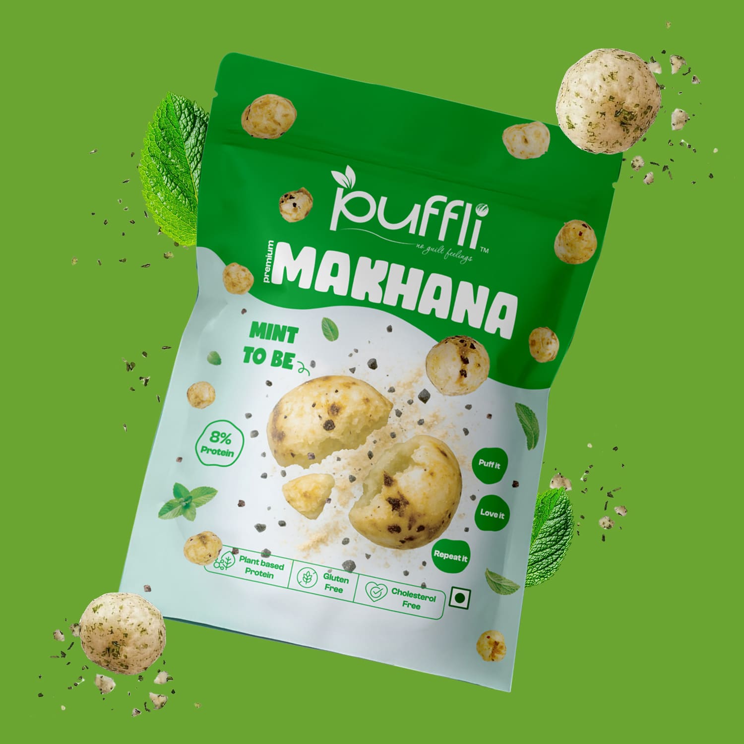 mint flavoured makhana