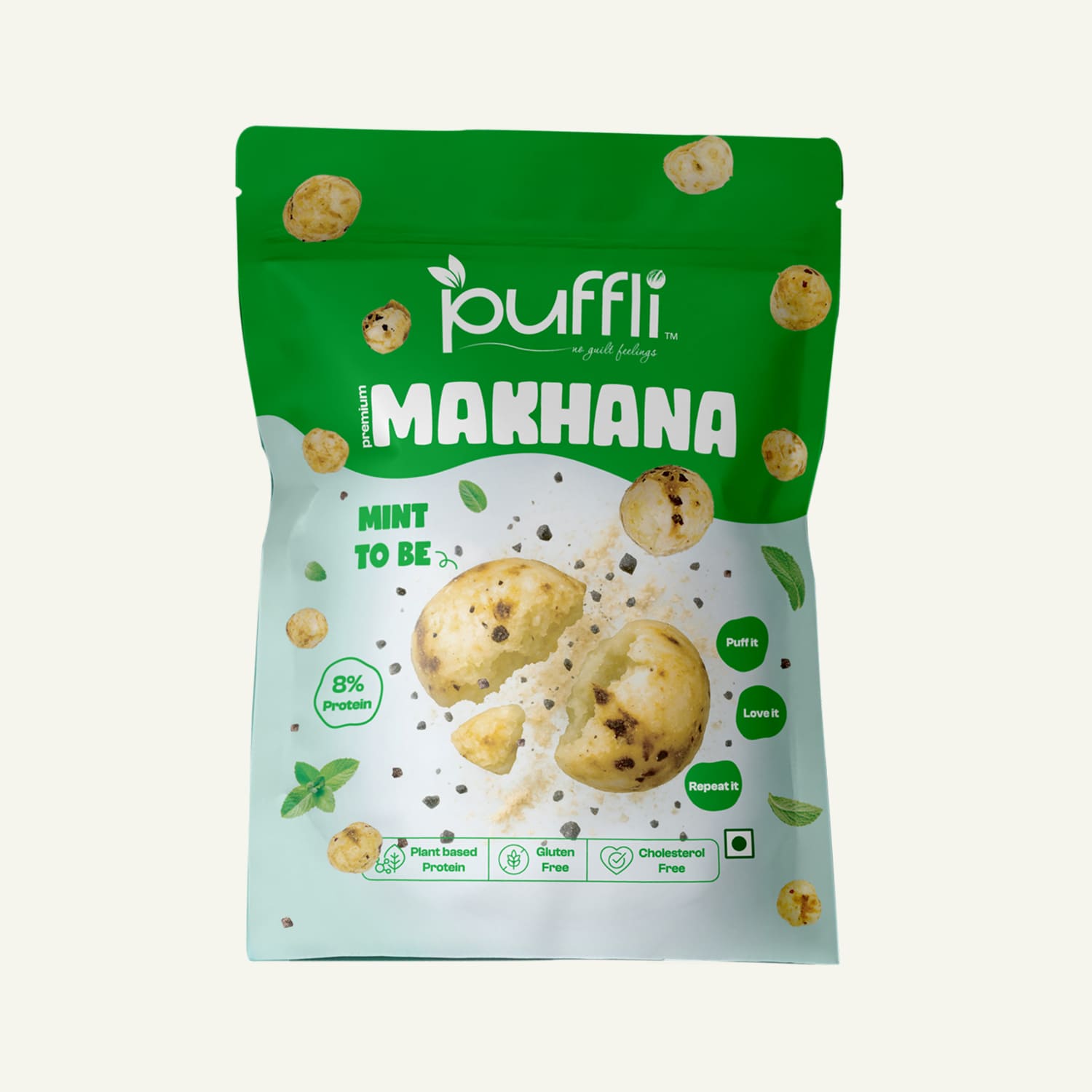 mint makhana snacks