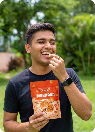 protein rich makhana peri peri 