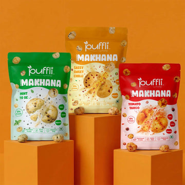 roasted makhana snacks low calorie