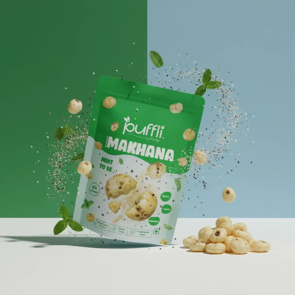 mint flavoured makhana
