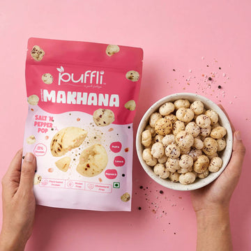 salted makhana snacks
