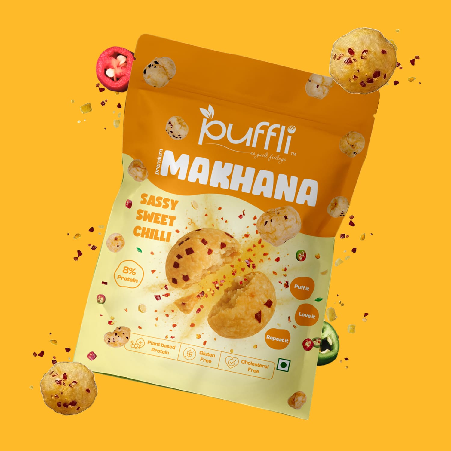 sassy sweet chilli makhana