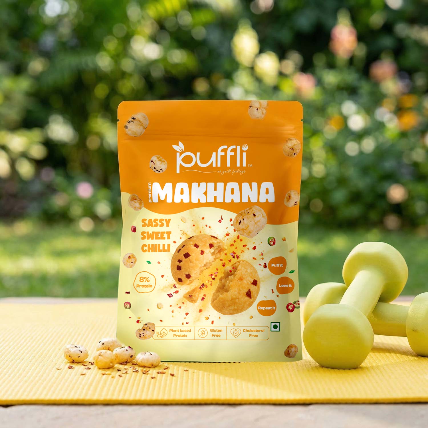 sweet chilli makhana india