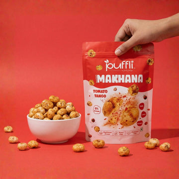 tomato makhana snacks